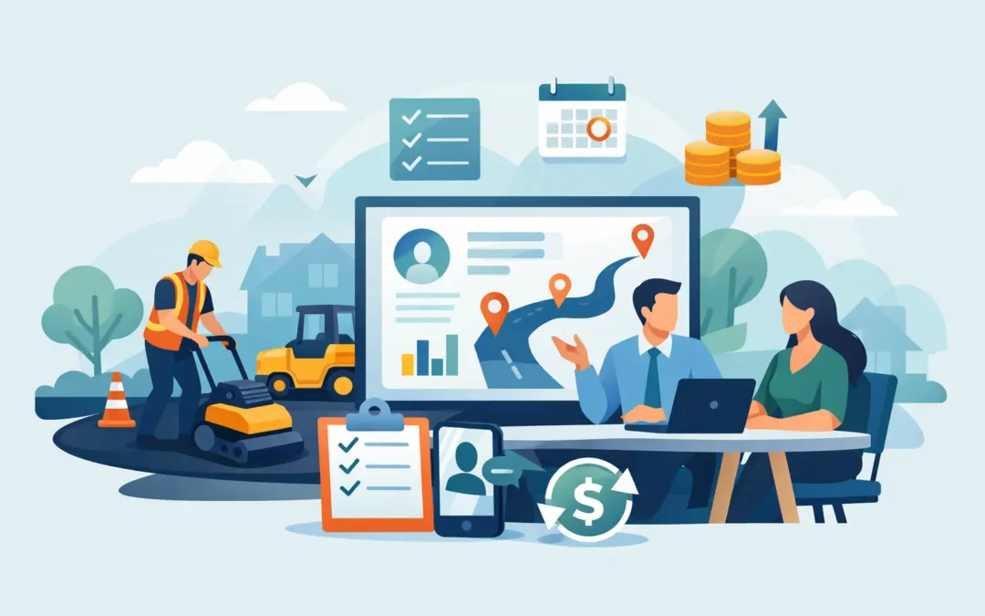 Paving Contractor Sales System That Books Jobs