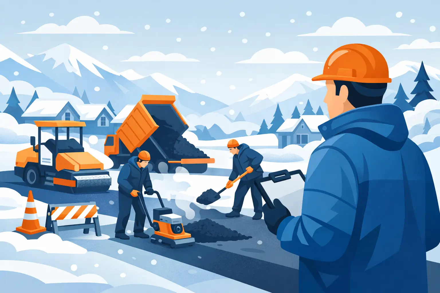 Winter Marketing for Paving Contractors Winter Marketing for Paving Contractors