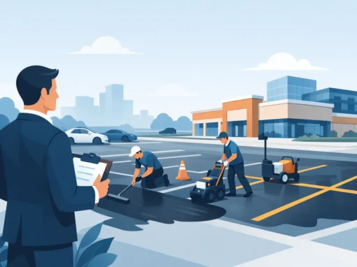 Cómo vender sellado de estacionamientos comerciales Cómo vender sellado de estacionamientos comerciales