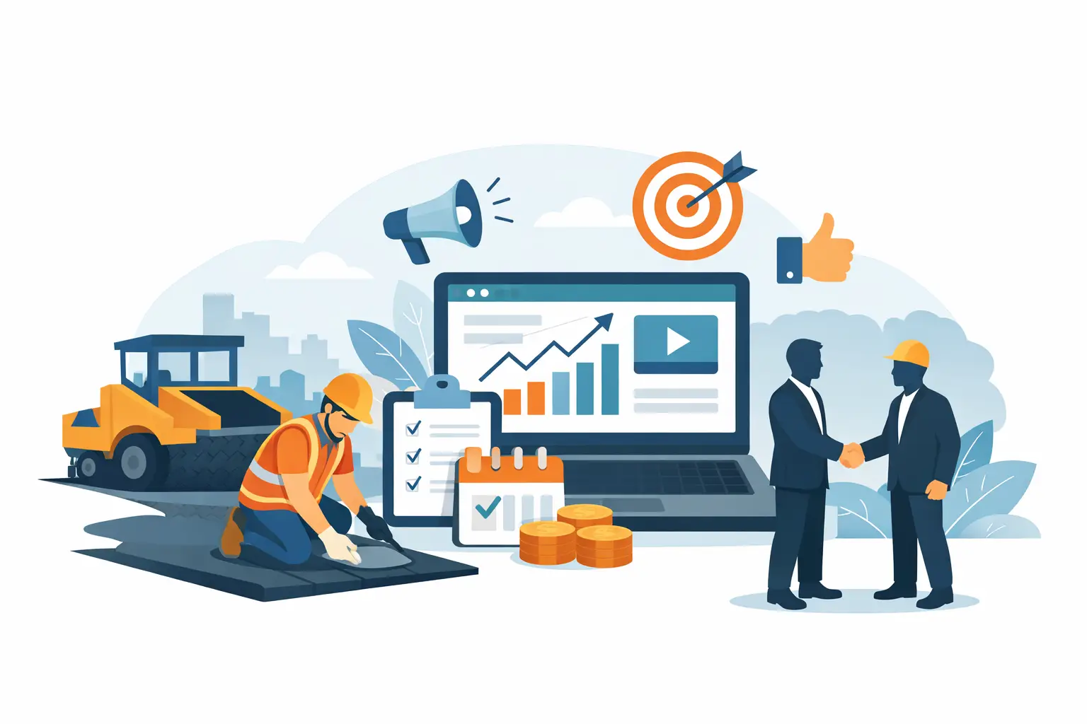 Paving Contractor Marketing That Books Jobs Paving Contractor Marketing That Books Jobs