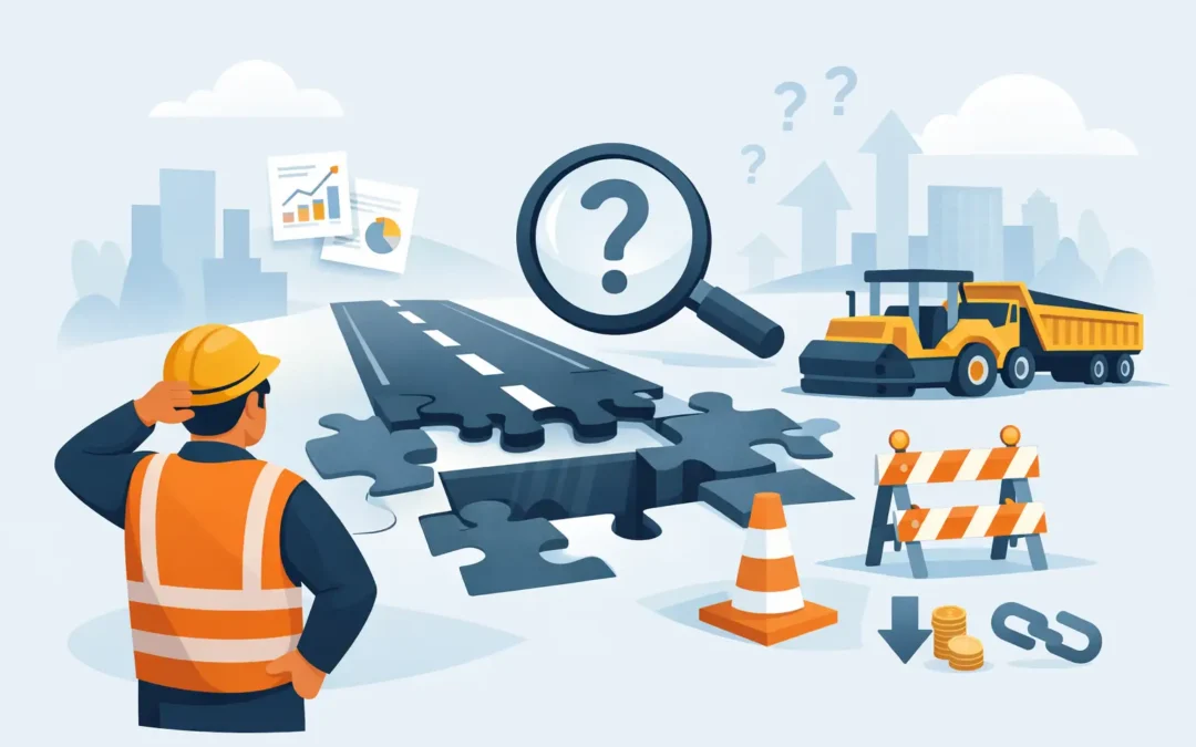 Por qué faltan leads de pavimentación